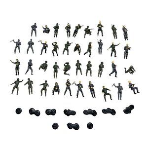 Mixed Lot Of 39 Galoob Army Gear Battle Squad Soldier Military Combat Troop